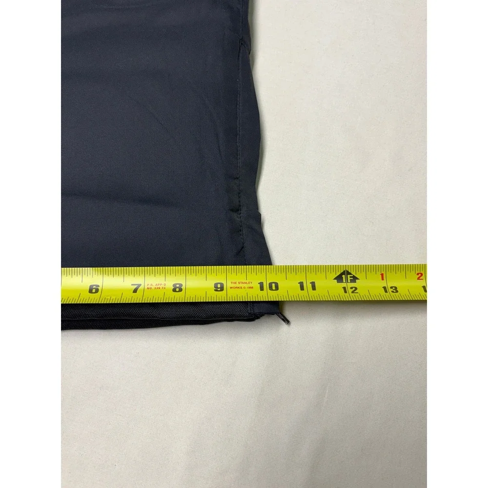 NWT LL Bean Cold Buster Snow Pants Youth 18 Black Insulated Adjustable Ski 30X32